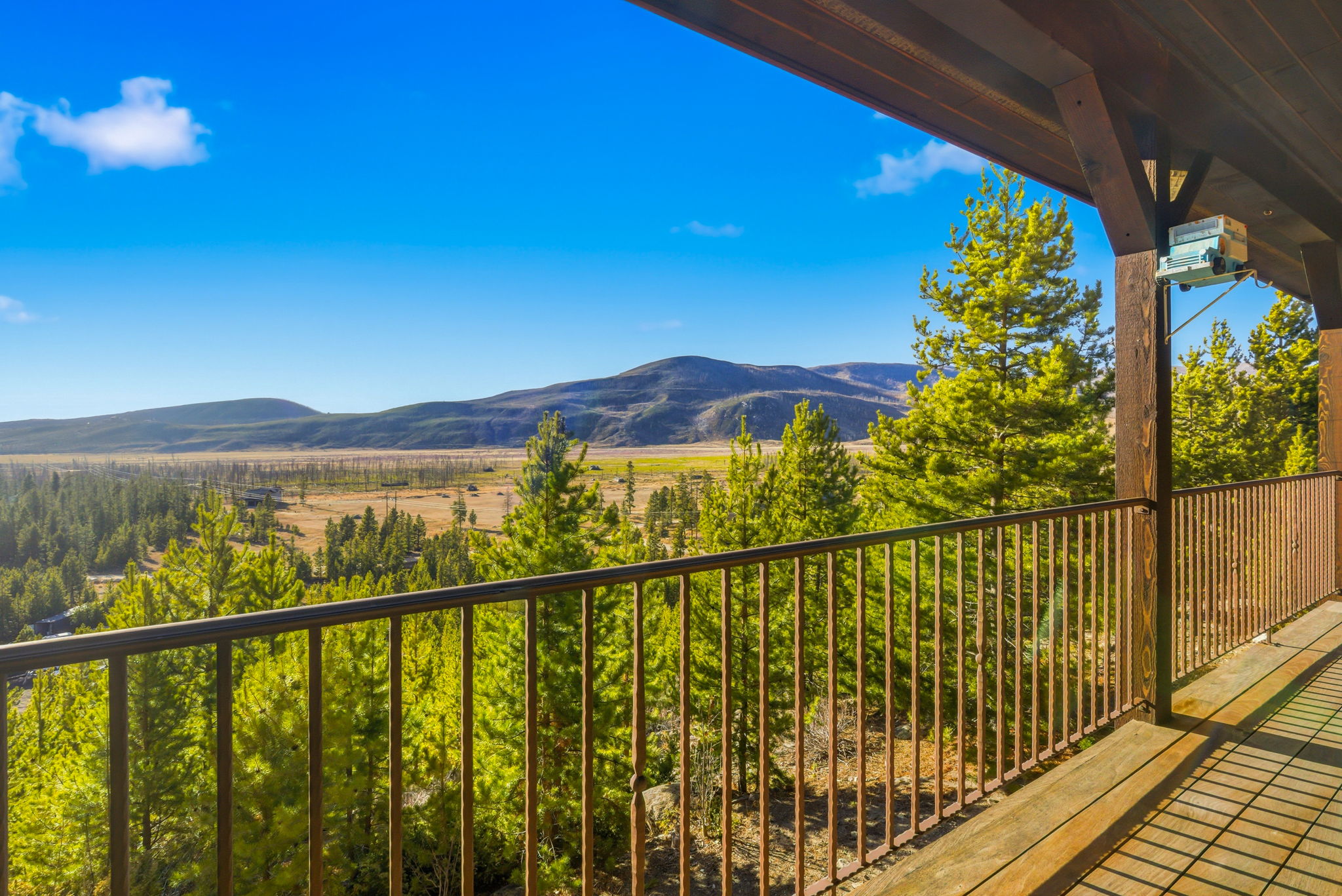Deck with Mountain Views