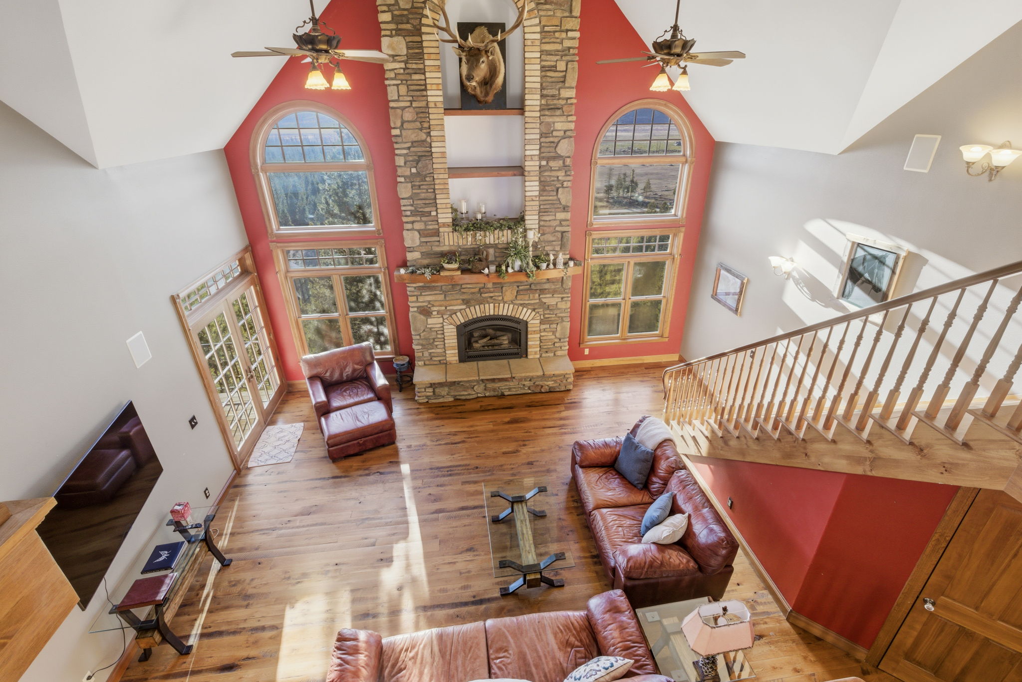 Great Room from the Loft Above