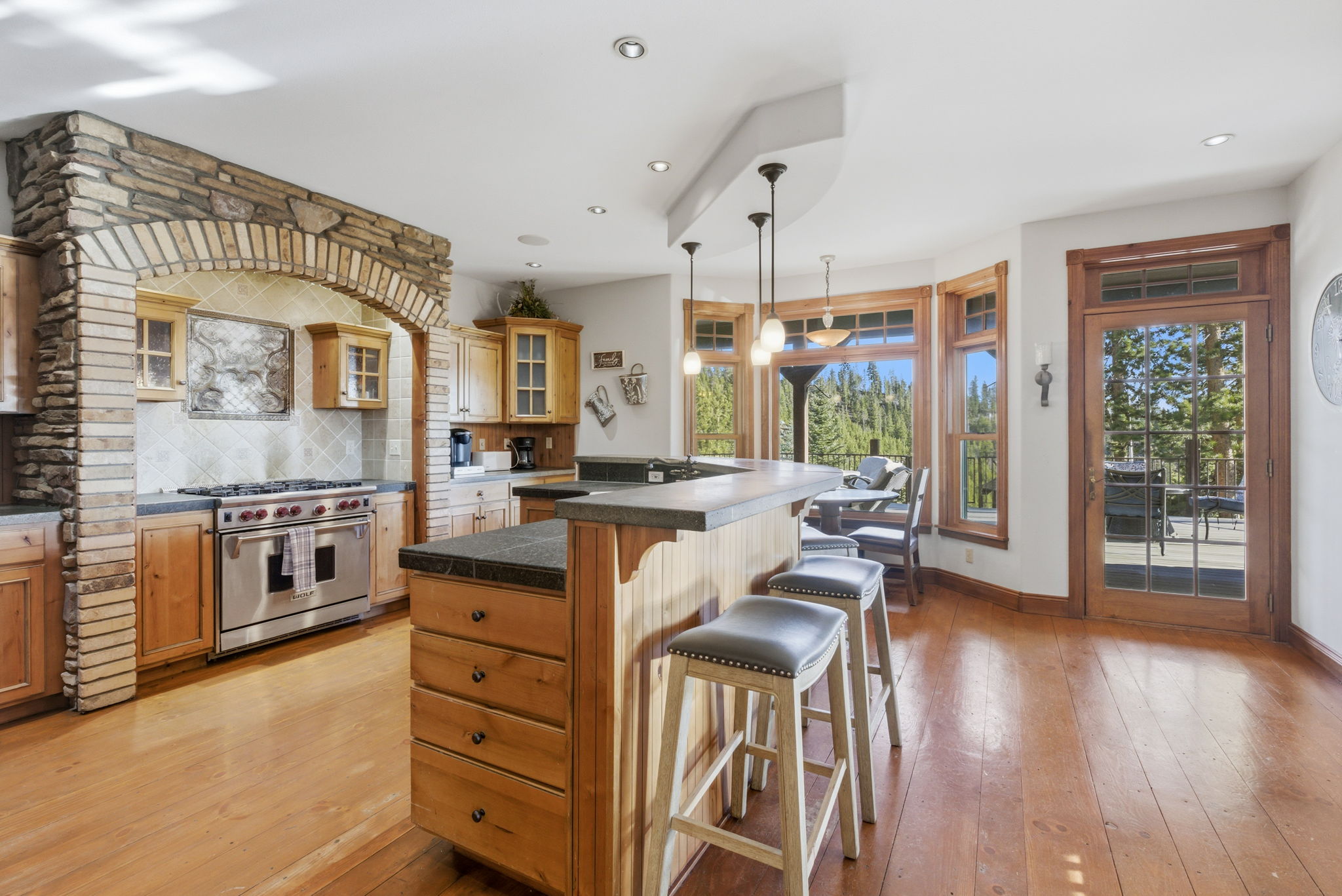 Chef's Kitchen with Wolf Range