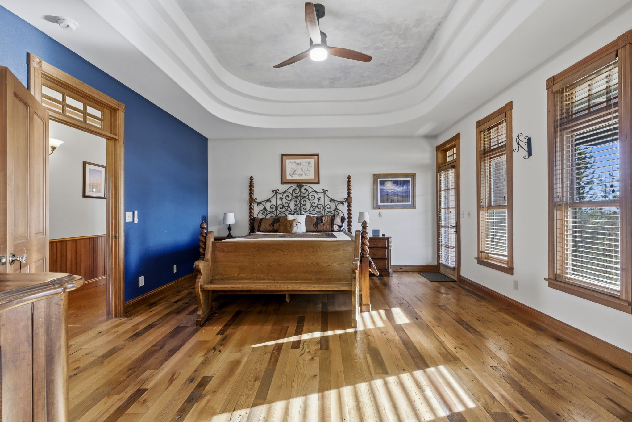 Primary Bedroom with Fireplace